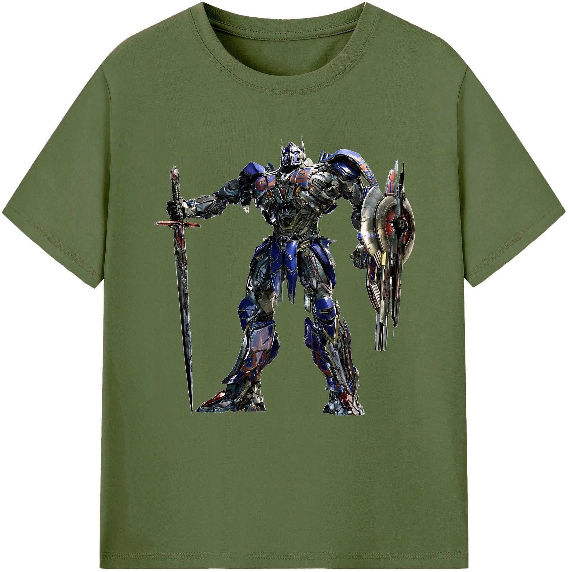 （画像用） Transformers トランスフォーマー 綿100％半袖Tシャツ（フロントプリント）
